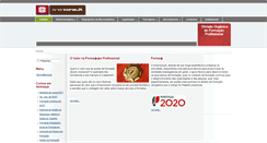 Desktop Screenshot of formacao.sinerconsult.pt